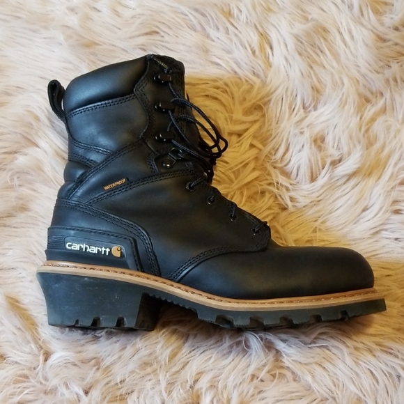 carhartt logger boots steel toe